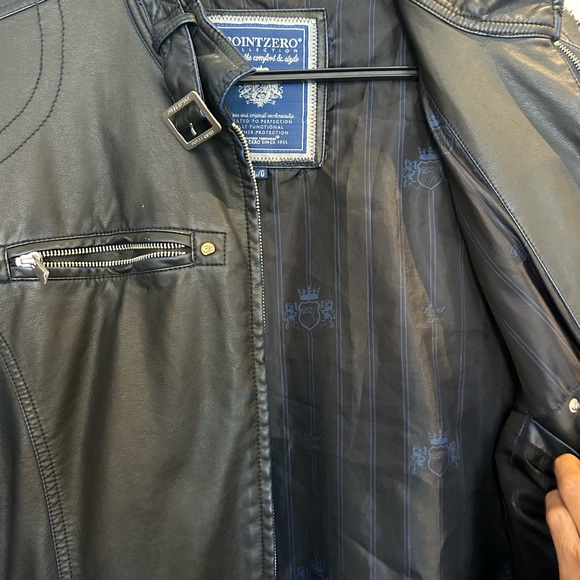 NWOT Point Zero men’s zipper jacket size large. - Picture 5 of 8